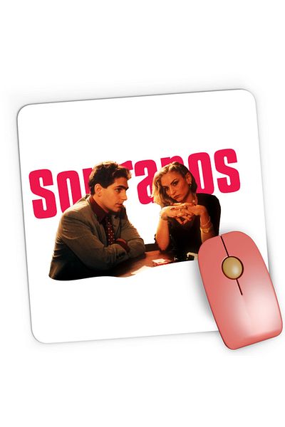 OEM Mousepad Gaming The Sopranos Meadow Soprano A.J. Tea Party, 21x19 см
