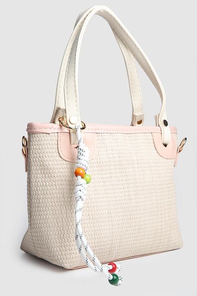 La La'Graccio Paris Geantă de mână și crossbody Houston pentru femei Lagraccio Paris, pudră de paie