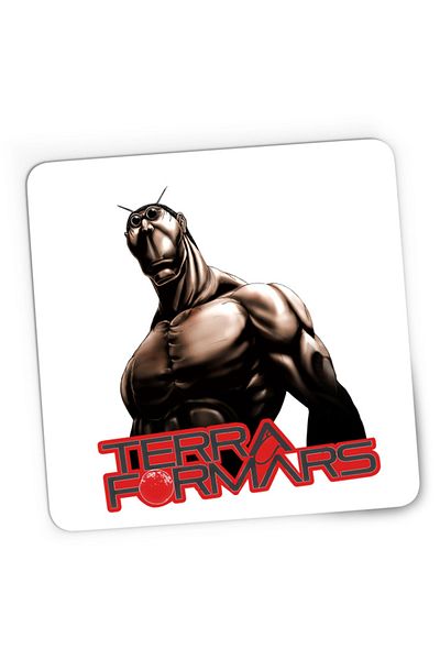 OEM Mousepad Gaming Terra Formers Cockroach Mars Anime Manga, 21x19 см