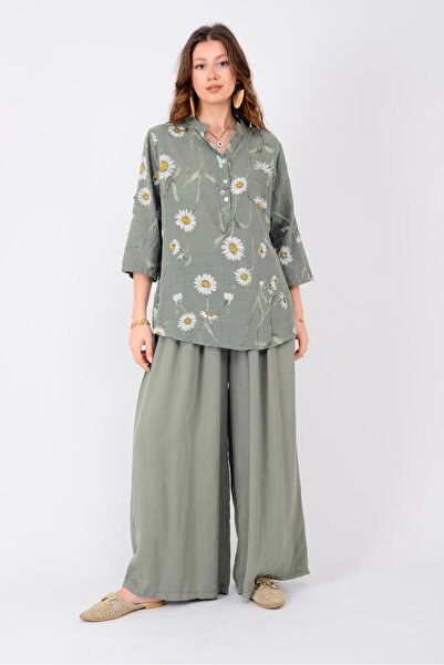 Park Moda 15455F-60 ΠΟΥΚΑΜΙΣΟ ΜΑΚΡΑΝΙΑΣ ΜΕ ΣΧΕΔΙΟ