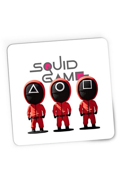 OEM Mousepad Gaming Squid Game Patrol Survival Drama Hwang Dong-hyuk, 21x19 см