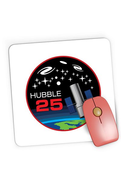 OEM Mousepad Gaming NASA Hubble Space Orbit Terra Best Telescope, 21x19 см