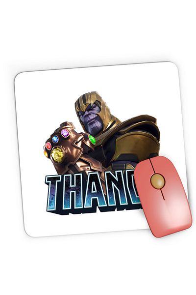 OEM Mousepad Gaming Thanos Bad Universe Comics American, 21x19 см