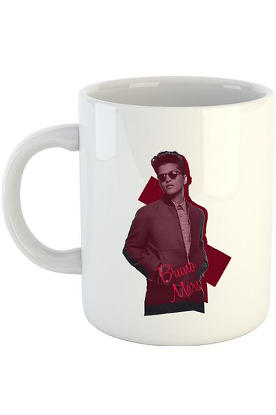 OEM Cana Bruno Mars Cool Vintage Style Actor Singer, alba, 330 ml