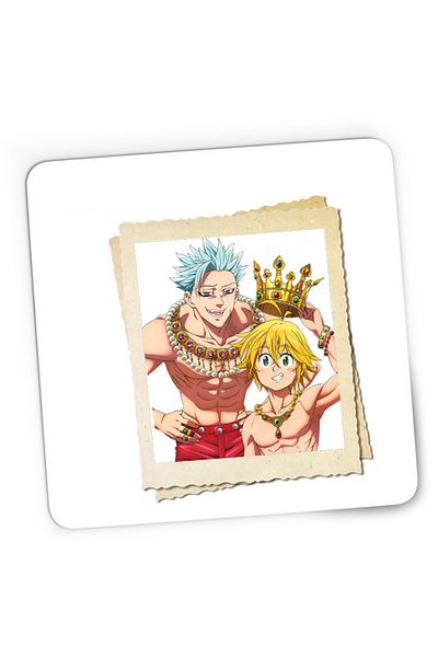 OEM Mousepad Gaming Seven Deadly Sins Melodias Animelab, 21x19 см