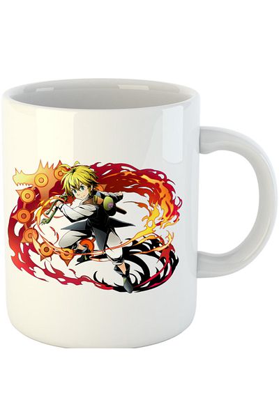 OEM Cana The Seven Deadly Sins Melodias Adventure Otaku Anime, alba, 330 ml