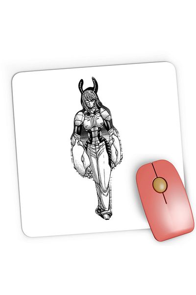 OEM Mousepad Gaming Terra Formers Captain Annex Alien Virus, 21x19 см