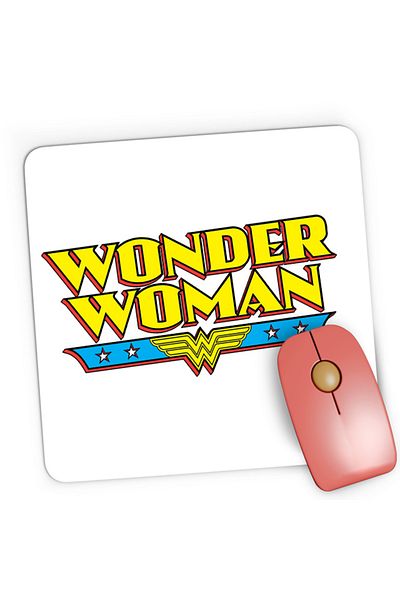 OEM Mousepad Gaming Wonder Woman Logo American Comic Books Action, 21x19 см