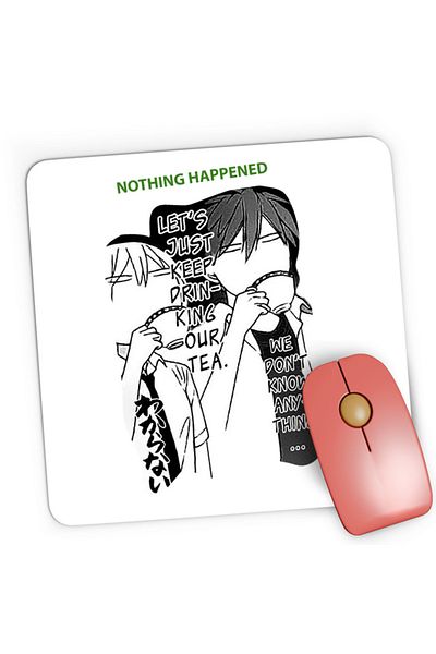 OEM Mousepad Gaming Oresama Teacher Kurosaki Saeki Takaomi Tea Nothing, 21x19 cm