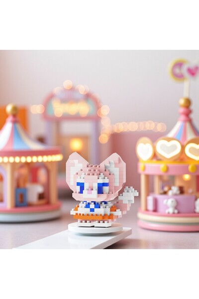 Bricks | Pinkyday | Disney Linabell – Sürpriz Hediyeli 3D Yapboz Mini Blok Se...