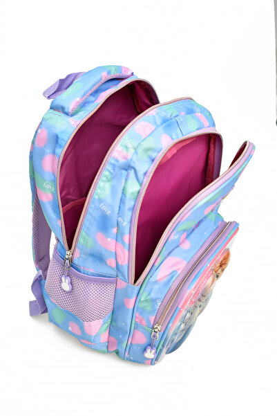 ELATAE Children's 3-Piece School Set Primary School Bag & Thermal Lunch Box & Pen Holder 1370