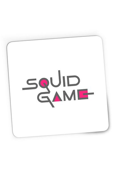 OEM Mousepad Gaming Squid Game Logo Horror Test Money Prize, 21x19 см