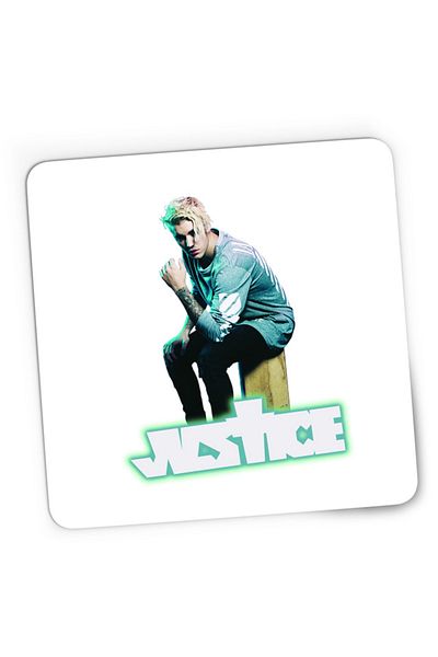 OEM Mousepad Gaming Justing Bieber Justice Pop Music Rock Idol, 21x19 см