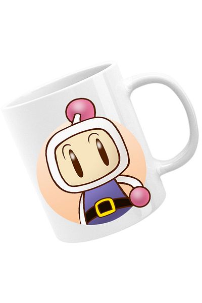 OEM Cana Bomberman Hudson Soft Bandai Bakudan Otoko, alba, 330 ml
