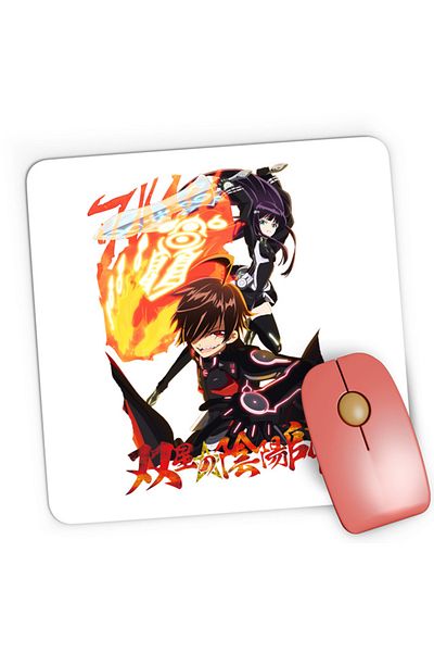 OEM Mousepad Gaming Twin Star Exorcists Brother Katana Wabi Sabi, 21x19 см