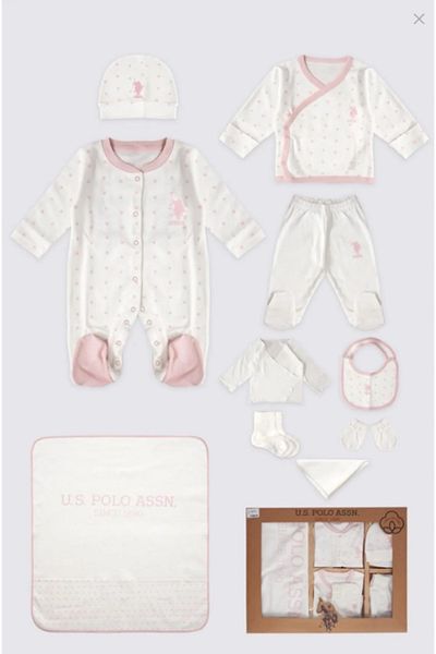 U.S. Polo Assn. 10 piece hospital exit for baby girl