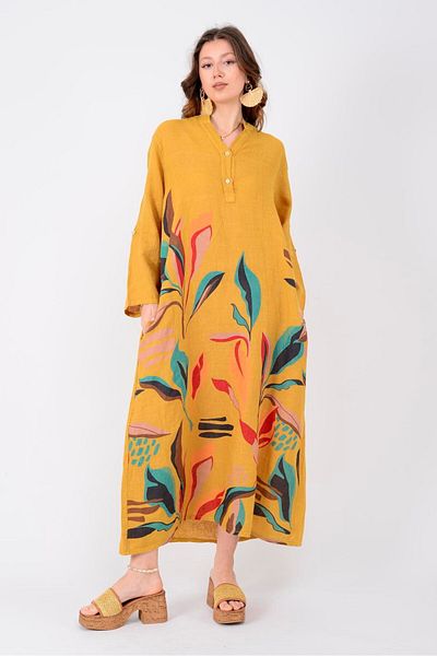 Park Moda 17865 ΦΟΡΕΜΑ ΛΙΝΟ ΜΕ ΣΧΕΔΙΟ ΑΝΟΙΞΗΣ