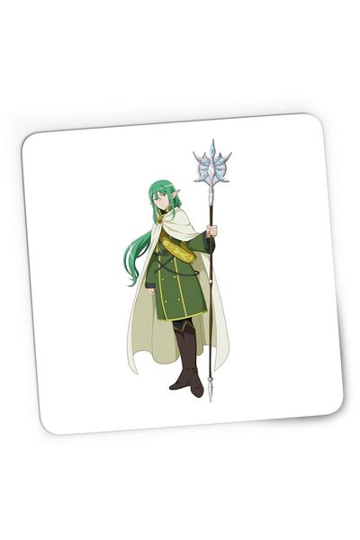 OEM Mousepad Gaming DanMachi Alf Riveria Elf Fortnite Anime, 21x19 см
