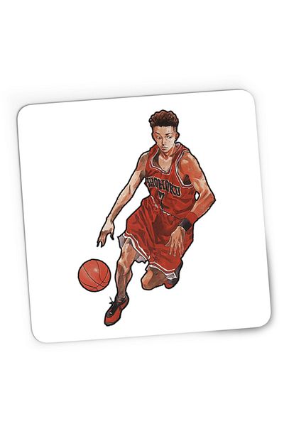 OEM Mousepad Gaming Slam Dunk Miyagi Basketball Hoop Anime, 21x19 см