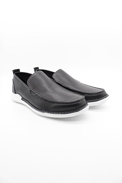İmza Black Analin Laceless-Buckleless Shoes 1033250170