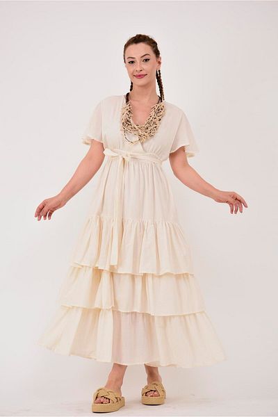Park Moda AN10653 ROCHIE BOEMĂ CU GOLIȚĂ CU GOLIȚĂ