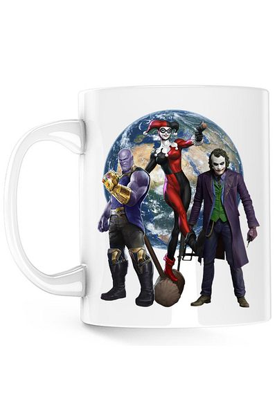 OEM Cana Thanos Earth Joker Female Destroy, alba, 330 ml