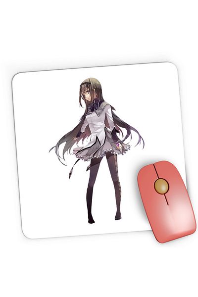 OEM Mousepad Gaming Madoka Magica Akemi Homura Gothic Witch, 21x19 см