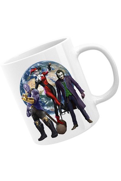 OEM Cana Thanos Earth Joker Female Destroy, alba, 330 ml