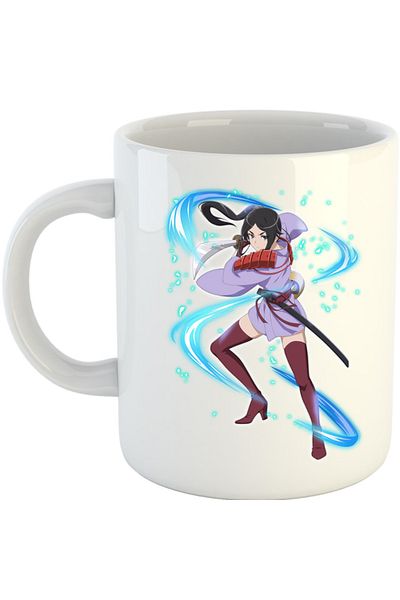 OEM Cana DanMachi Yamato Mikoto Japanese Mood Katana Samurai, alba, 330 ml