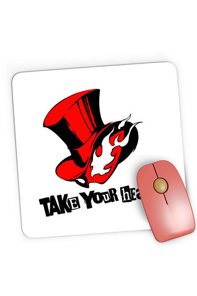OEM Mousepad Gaming Persona Evil Group Take Heart Kokoro, 21x19 см