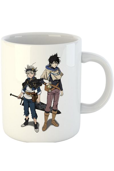 OEM Cana Black Clover Asta Yuno Sword Magical World, alba, 330 ml