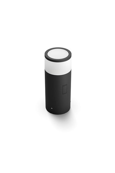 Philips Hue WCA Calla Outdoor Bollard, Black | Philips Hue