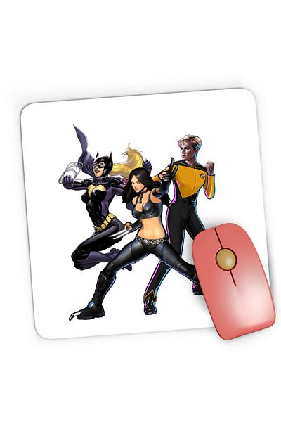 OEM Mousepad Gaming Star Trek Wolf Woman Catwoman Marvel Universal Lethal, 21x19 см