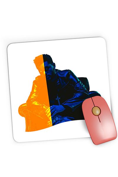 OEM Mousepad Gaming The Weeknd Dark Lyricism Love Melancholia, 21x19 см