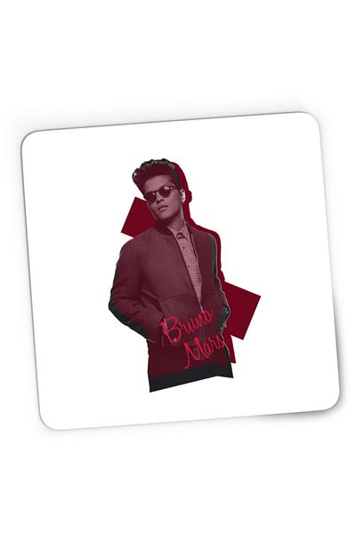 OEM Mousepad Gaming Bruno Mars Cool Vintage Style Actor Singer, 21x19 см