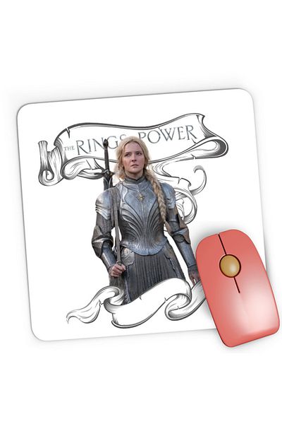 OEM Mousepad Gaming Lord of the Rings Adventure Action Morfydd Galadriel, 21x19 см