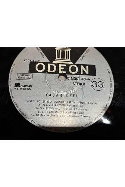 tayfuntufan antika koleksiyon Yaşar Special - Era Edition Lp - Record 7 Points