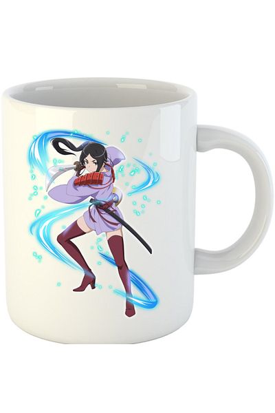 OEM Cana DanMachi Yamato Mikoto Japanese Mood Katana Samurai, alba, 330 ml