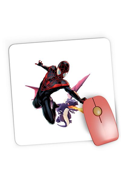 OEM Mousepad Gaming Spiderman Dragon Clash Royale Strategy, 21x19 см