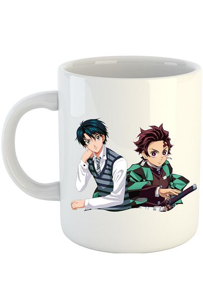 OEM Cana Prince of Tenis Ryouma Kimetsu no Yaiba Tanjirou Samurai, alba, 330 ml