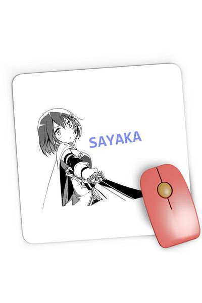 OEM Madoka Magica Sayaka Water Girl Metaverse Gaming Mousepad, 21x19 cm
