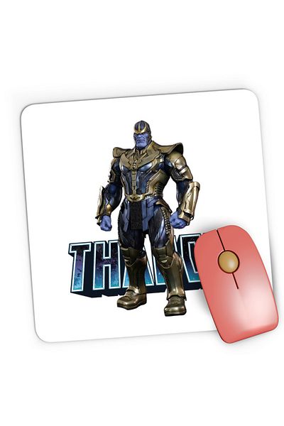 OEM Mousepad Gaming Thanos Supervillain Eternal Deviant Jim Starlin, 21x19 см