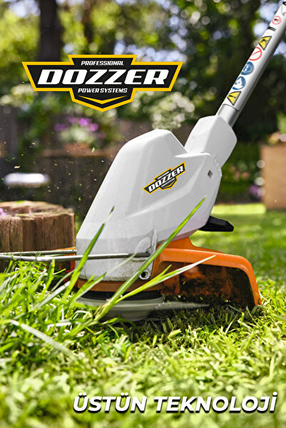 DOZZER DM-S 21 Volt 4x Akülü Şarjlı Ağaç Dal Kesme Budama Testeresi Ot Çayır Çim Biçme Kesme Makinesi