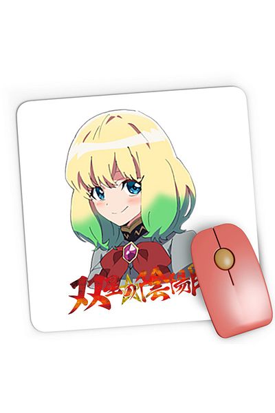 OEM Mousepad Gaming Twin Star Exorcists Otomi Akira Waifu, 21x19 см