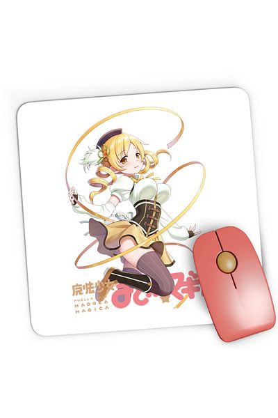 OEM Mousepad Gaming Madoka Magica Tomoe Mami Magical Girl, 21x19 см