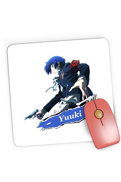 OEM Mousepad Gaming Persona Yuuki Makoto Crunchyroll Arm Cool Otaku, 21x19 см
