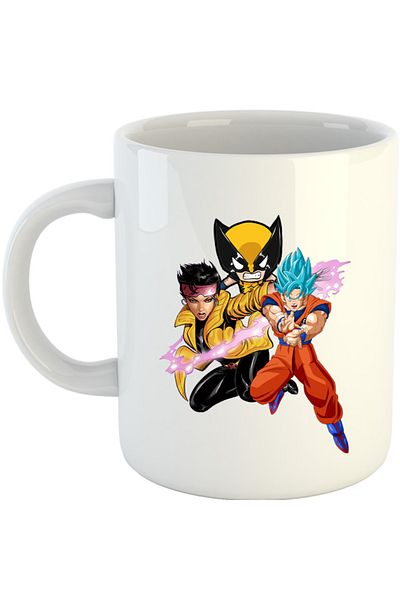 OEM Cana X-Men Goku Strong Men Avengers Marvel Anime, dawn, 330 ml