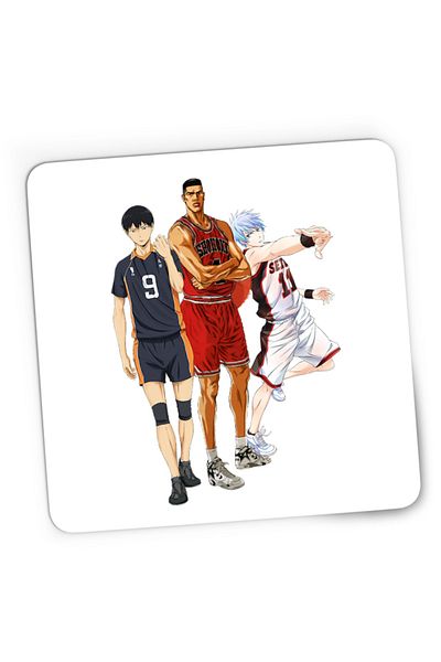 OEM Mousepad Gaming Slam Dunk Kuroko No Basket Sport Anime, 21x19 см