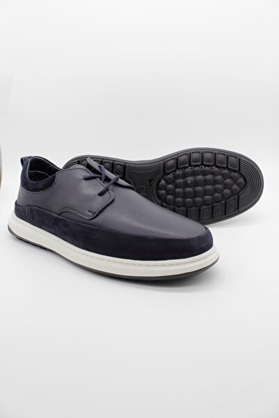 İmza 100% Leather Laced Casual Shoes 1033250117