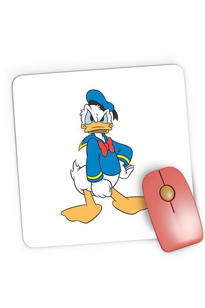 OEM Mousepad Gaming Donald Duck Angry Cartoon Animals Passion, 21x19 см